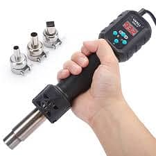 YH 8858-IV  700W Temperature Adjustable LCD Digital Hot Air Gun