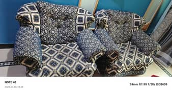 2 single sofas and center table