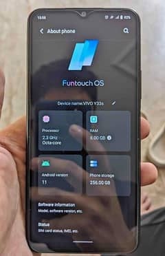 Y33s Vivo 8-256GB