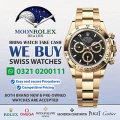 Get Cash / Rolex Cartier Omega Hublot Chopard Breitling Rado Tag Heuer