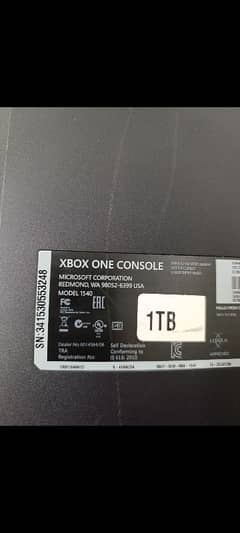 Xbox one 1TB