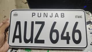 Embossed genuine A+New Number Plate 03176970789 all home delivery avai