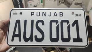 Embossed genuine A+New Number Plate 03176970789 all home delivery avai