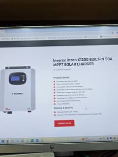 inverex 1.2 kw with 200 amp battery
