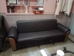 sofa cum bed pure leather