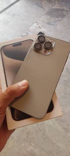 Iphone 15 Pro Max 256 gb JV sim working