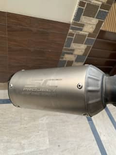 YBR SC PROJECT EXHAUST