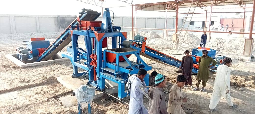 Tuff Tile Making Machine | Cement Block Machine | Building Blocks 11