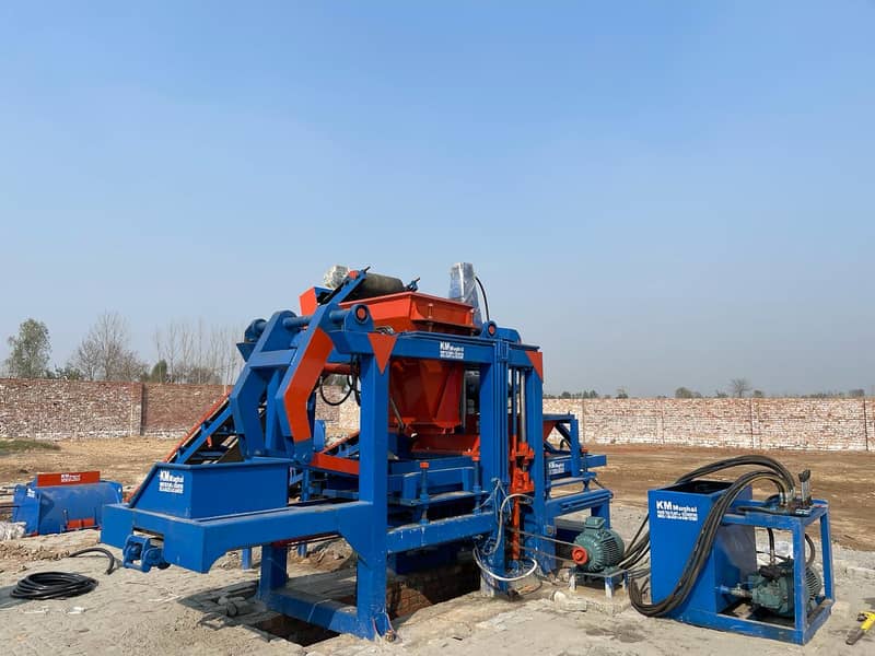 Tuff Tile Making Machine | Cement Block Machine | Building Blocks 12