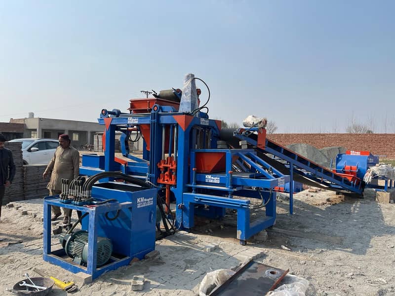 Tuff Tile Making Machine | Cement Block Machine | Building Blocks 13