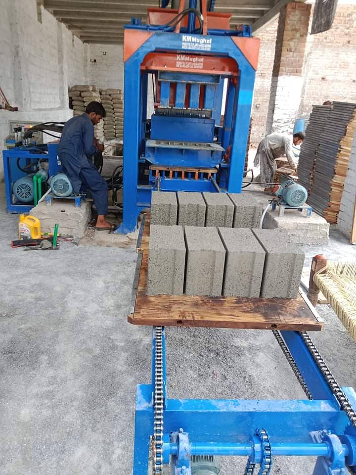 Tuff Tile Making Machine | Cement Block Machine | Building Blocks 16