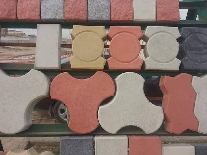 Tuff Tile Making Machine | Cement Block Machine | Building Blocks 18