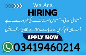 Data Entry Job / Typing Job / Assignment Job / Online Job