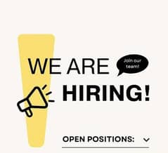 Full-time and part-time work available