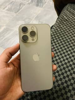 iPhone 15 Pro max natural titanium NoN PTA