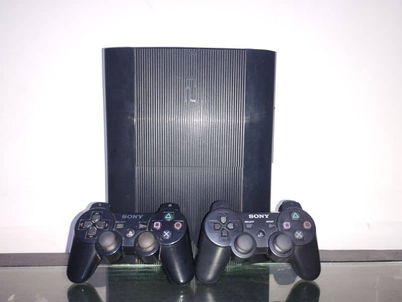 Playstation 3 super slim jailbreak with 2 controllers. PS3 jailbreak 0