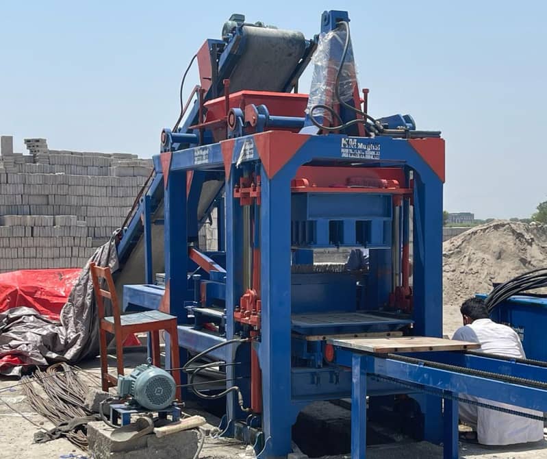 Concrete Block Machine, Paver Block Machine, Tuff tile machine 0