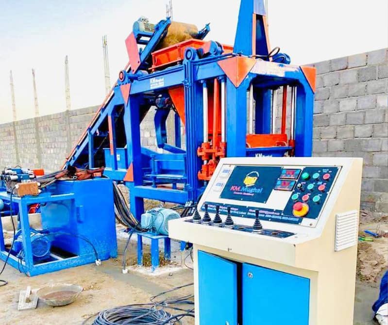 Concrete Block Machine, Paver Block Machine, Tuff tile machine 5