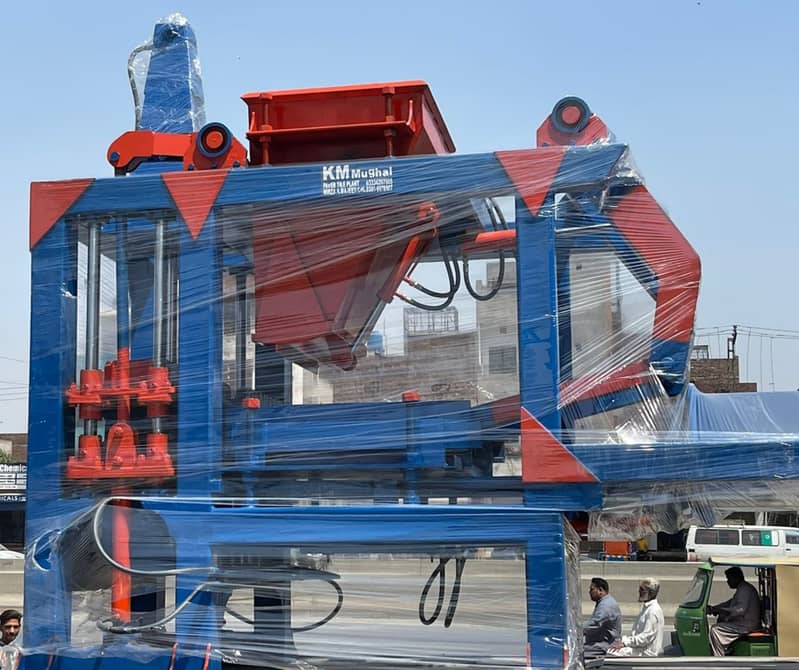 Concrete Block Machine, Paver Block Machine, Tuff tile machine 8