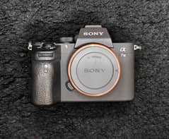 Sony A7iii mirrorless DSLR camera