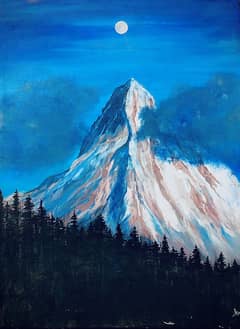 Up in the mountains