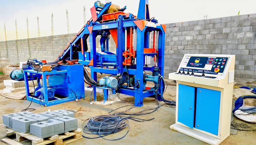 Concrete Block Making Machine | Paver Block Machine | Tufftile machine 17