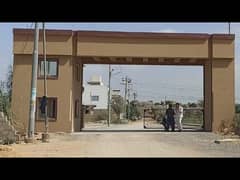 THREE SIDE CORNER 600 SQY PLOT ALIGARH SOCIETY SECTOR 9A1 SCHEME 33 KARACHI