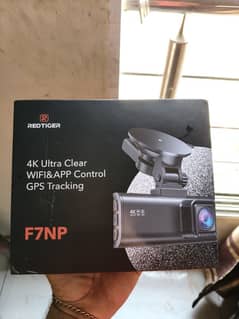 Redtiger F7NP dash cam front and rear