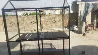 cages for birds and animals