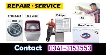 Fridge Repair | Automatic Washing Machine | AC Repair | AC Service KHI