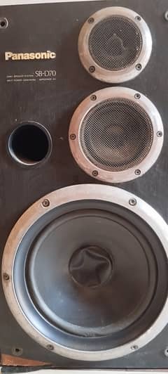 Panasonic speaker Front