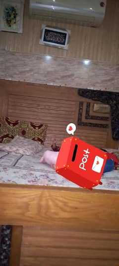 king size bed set with side table and dressing tble