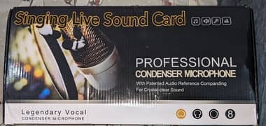 Bm 800 Microphone With V8 Sound Card