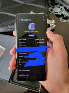 S25 Ultra 512GB One Ui 7 Android 15 Galaxy AI
