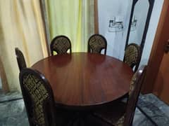 dining table with 6 chairs