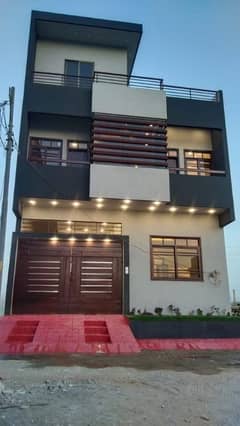 120 Sq yards Newly Constructed West Open Ground +1