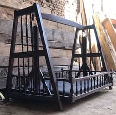 wooden Jhoola