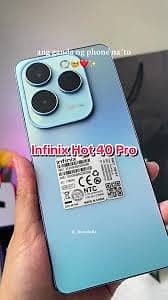 Infinix hot 40 pro 8 / 256