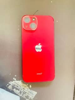I phone 13 jv 128 Battery heath 96 Red colure My Whatsapp 03150416326