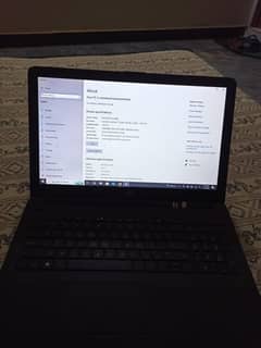 Intel i7 7 gen 15 inch HP pavilion series 8GB RAM 128 SSD