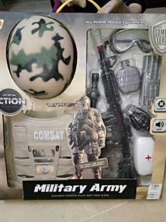 military toy set