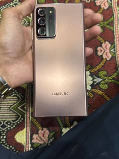 samsung note 20 ultra ram 12+8 storage 128 2 dote LED nazar nahi ate
