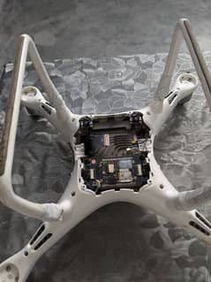 dji phantom 4 pro plus crash drone