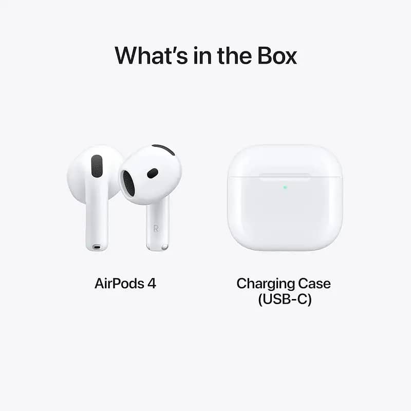 Apple Airpods 4 with Active Noise Cancellation 1