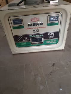 rimco stabizilers new condition 7500 watt excellent work for ac. . . .