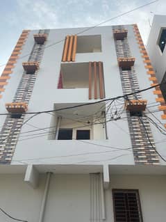 BRAND NEW NEW FLAT 2 BED DD 2ND FLOOR NEAREST TO MAIN RASHID MINHAS ROAD FOR SALE