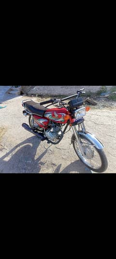 Honda CG 125 2023 unregistered and open invoice open date