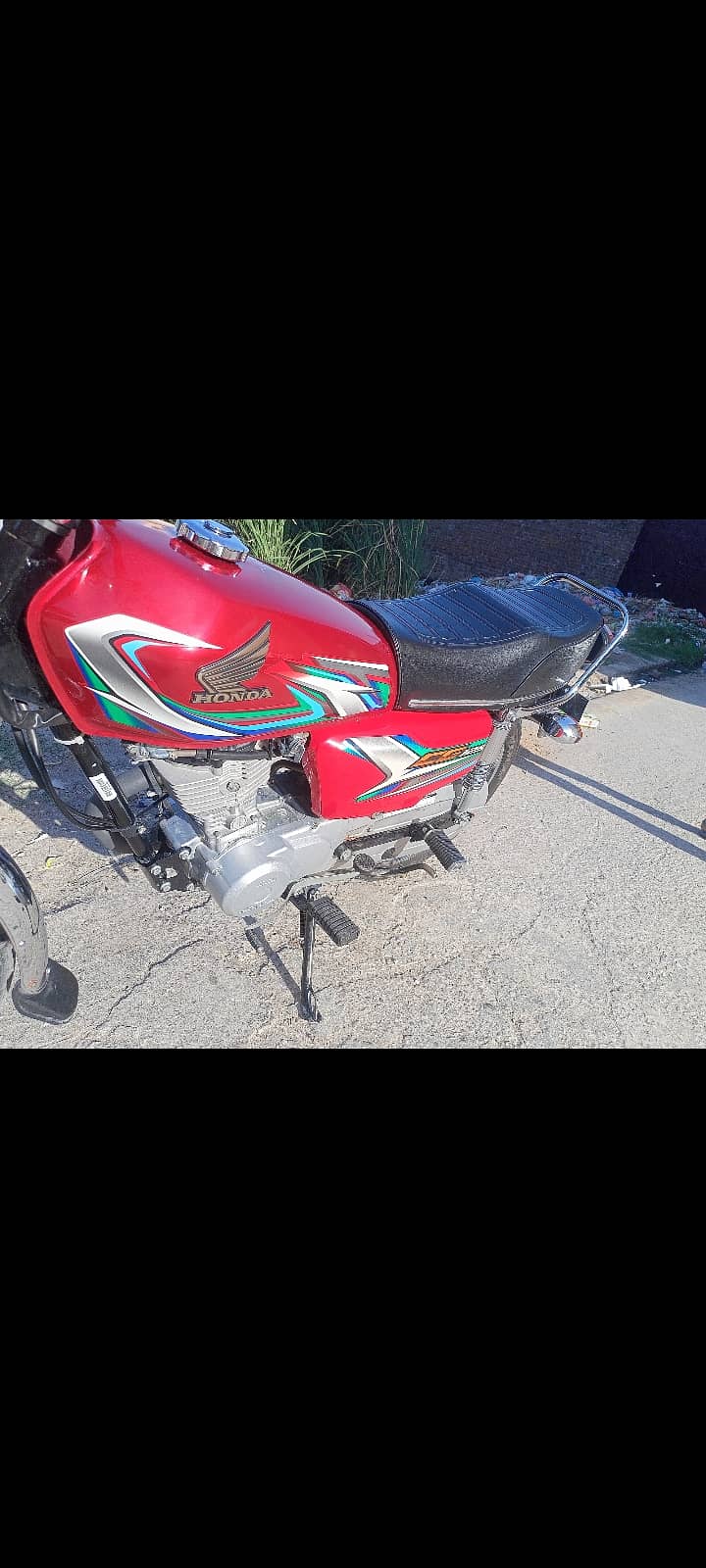 Honda CG 125 2023 unregistered and open invoice open date 2