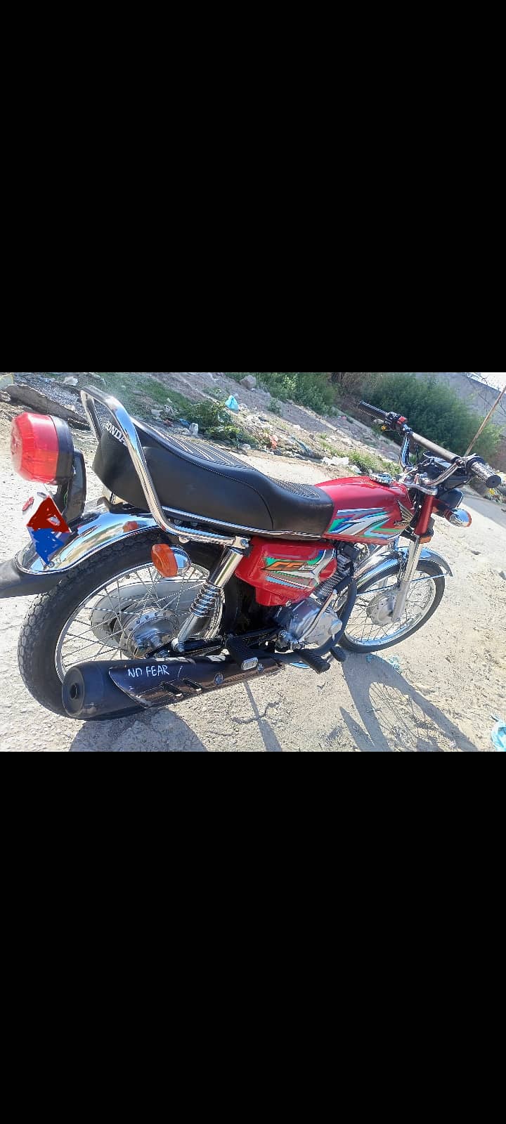 Honda CG 125 2023 unregistered and open invoice open date 7