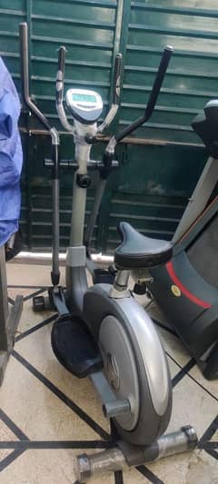 Elliptical Cross Trainer Magnetic Exercise Cycle Gym Fitness Machine